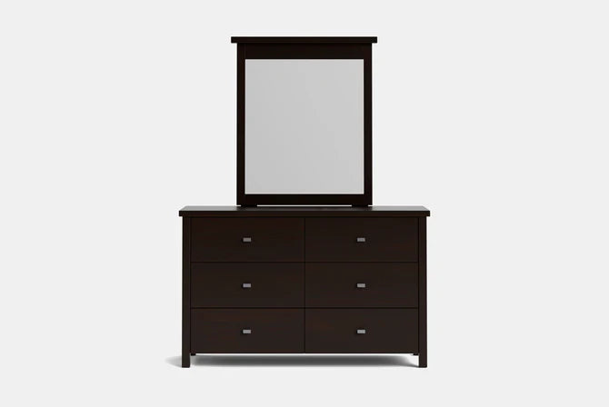 Portland 6-Drawer Dresser & Mirror