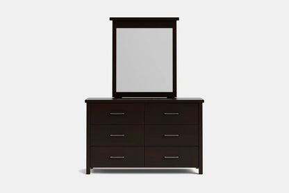 Portland 6-Drawer Dresser & Mirror