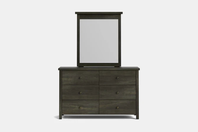Portland 6-Drawer Dresser & Mirror