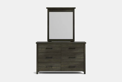Portland 6-Drawer Dresser & Mirror