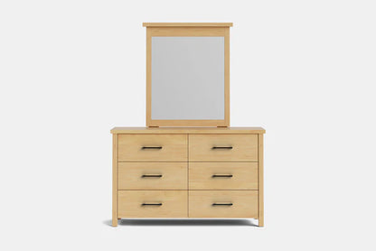 Portland 6-Drawer Dresser & Mirror