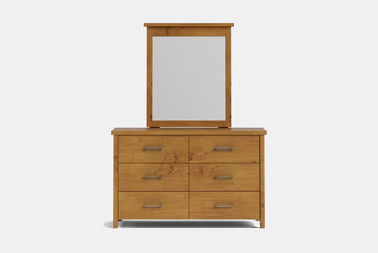 Portland 6-Drawer Dresser & Mirror