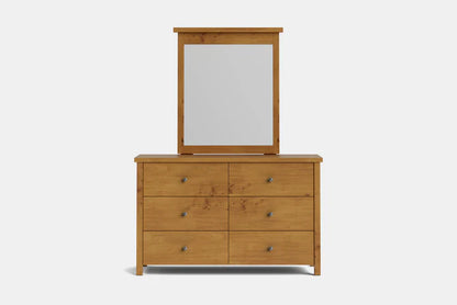 Portland 6-Drawer Dresser & Mirror