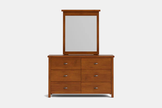 Portland 6-Drawer Dresser & Mirror