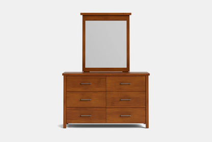 Portland 6-Drawer Dresser & Mirror