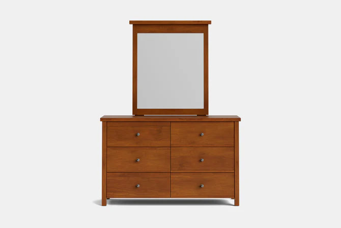 Portland 6-Drawer Dresser & Mirror
