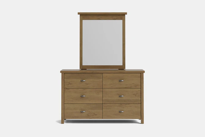 Portland 6-Drawer Dresser & Mirror