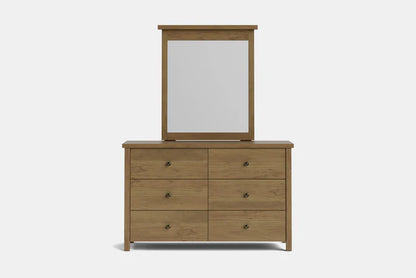 Portland 6-Drawer Dresser & Mirror