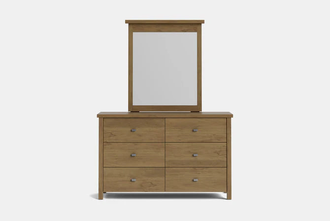 Portland 6-Drawer Dresser & Mirror