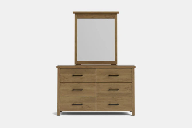 Portland 6-Drawer Dresser & Mirror