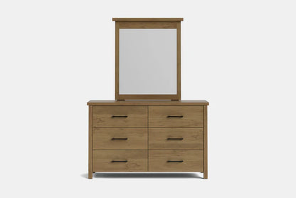Portland 6-Drawer Dresser & Mirror