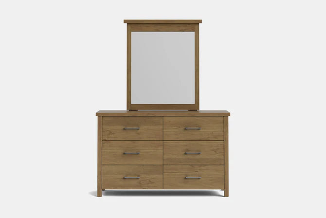 Portland 6-Drawer Dresser & Mirror