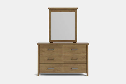 Portland 6-Drawer Dresser & Mirror