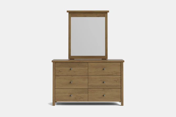 Portland 6-Drawer Dresser & Mirror