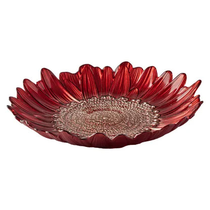 Red Sunflower Bowl