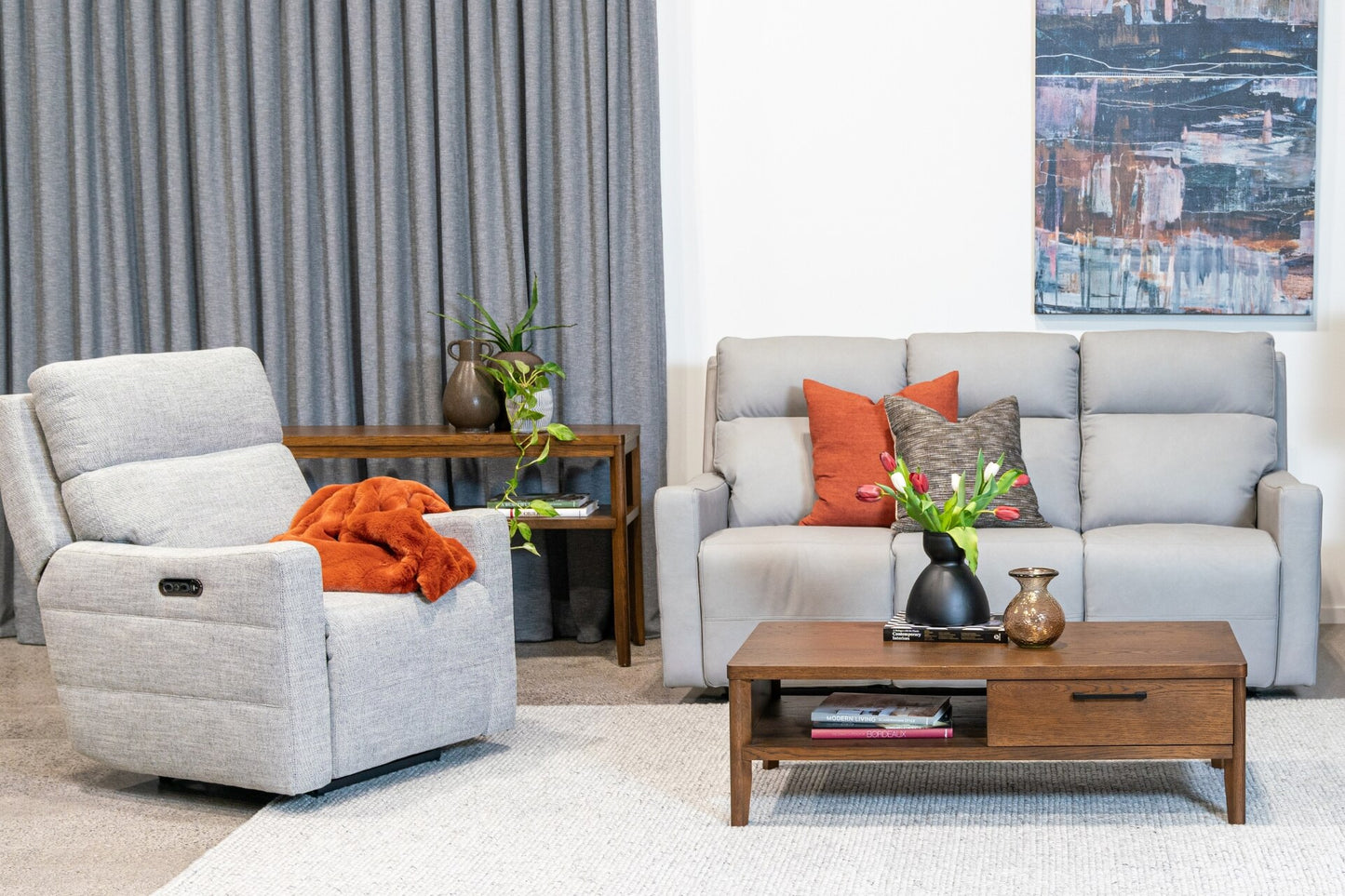 Ryan Power Recliner - Fabric
