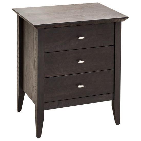 Aria 3-Drawer Bedside