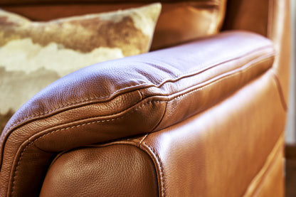 Sereno 2-Seater Power Reclining Sofa with RHF Chaise - Leather