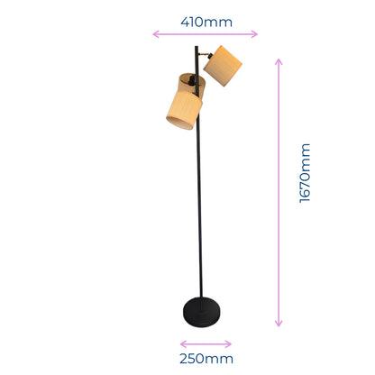 Siren Triple Floor Lamp