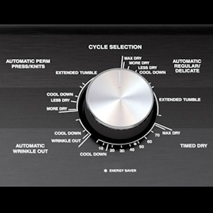 9kg Dial Rear Control Dryer