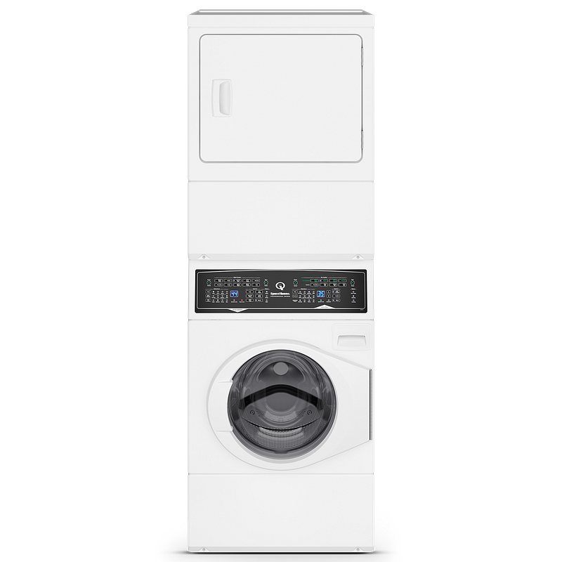 10kg+9kg Stacked Touch Control Front Load Washer Dryer