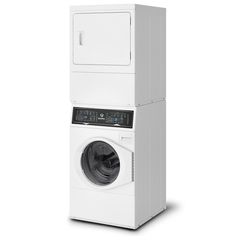 10kg+9kg Stacked Touch Control Front Load Washer Dryer