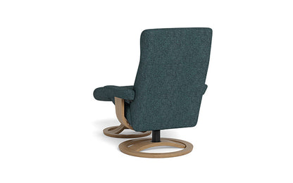 Tampa Recliner & Footstool - Fabric
