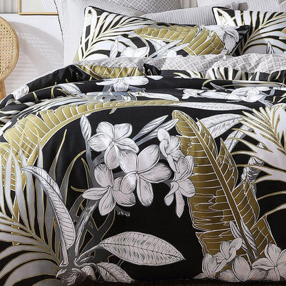 Tariq Black Duvet Cover Set