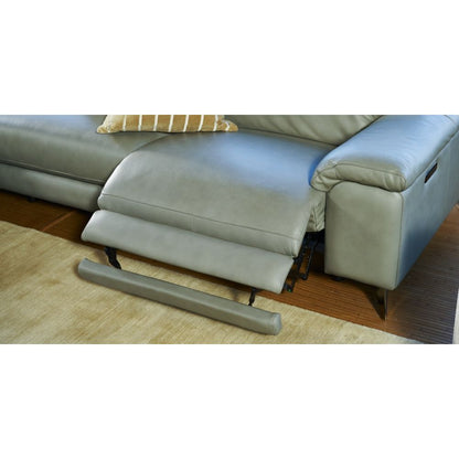 Tate 3-Seater Power recliner Sofa with LHF Chaise - Leather