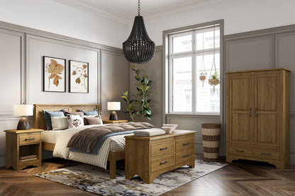 Villager 1-Drawer Bedside