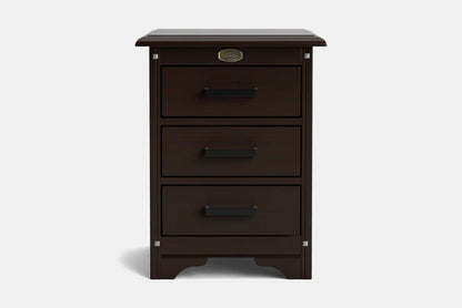 Villager 3-Drawer Bedside