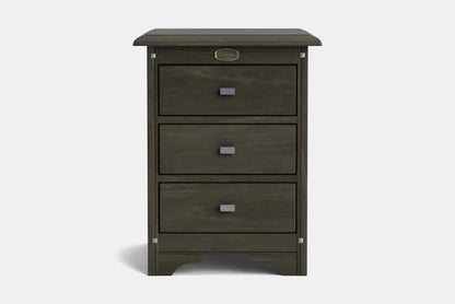 Villager 3-Drawer Bedside