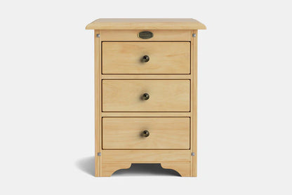 Villager 3-Drawer Bedside
