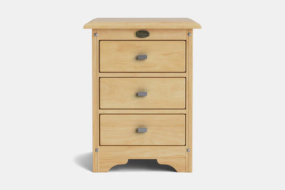 Villager 3-Drawer Bedside