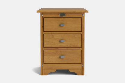 Villager 3-Drawer Bedside