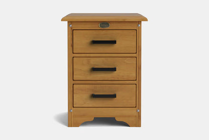 Villager 3-Drawer Bedside