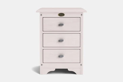 Villager 3-Drawer Bedside