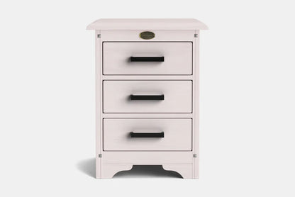 Villager 3-Drawer Bedside