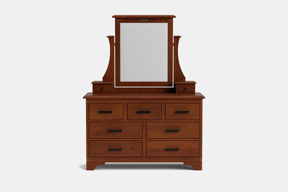 Villager 9-Drawer Dresser & Mirror