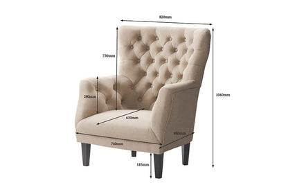 Wingback Armchair