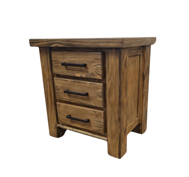 Woolshed 3-Drawer Bedside