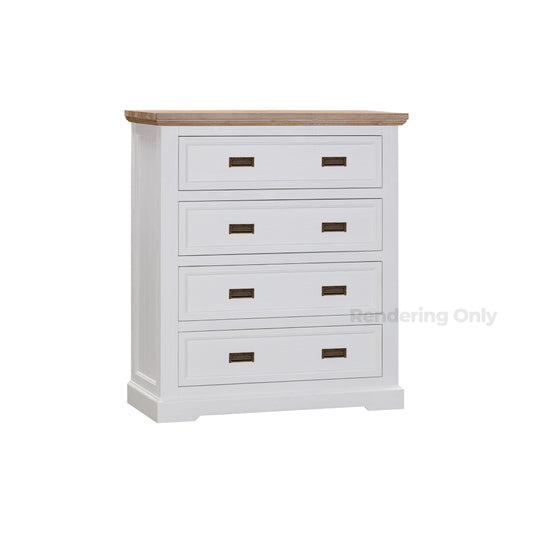 Parisian 4-Drawer Tallboy