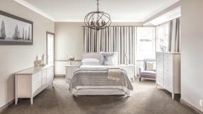 Aria 2-Drawer Open Shelf Bedside