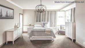 Aria 3-Drawer Bedside