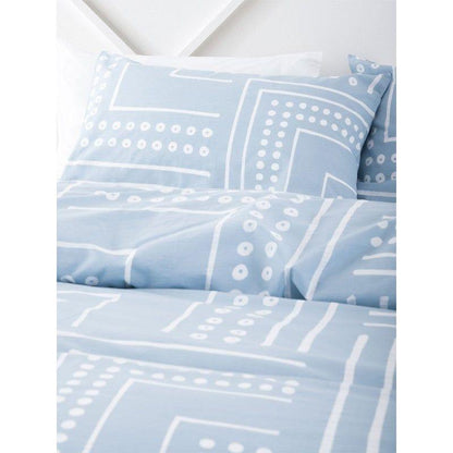 Reed Blue Duvet Cover Set