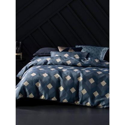 Everett Navy Duvet Cover Set